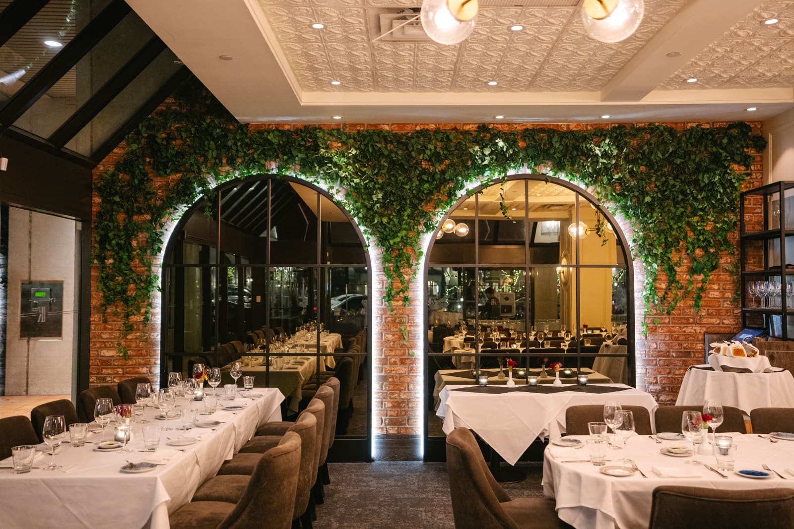 The dining room at Italian Kitchen