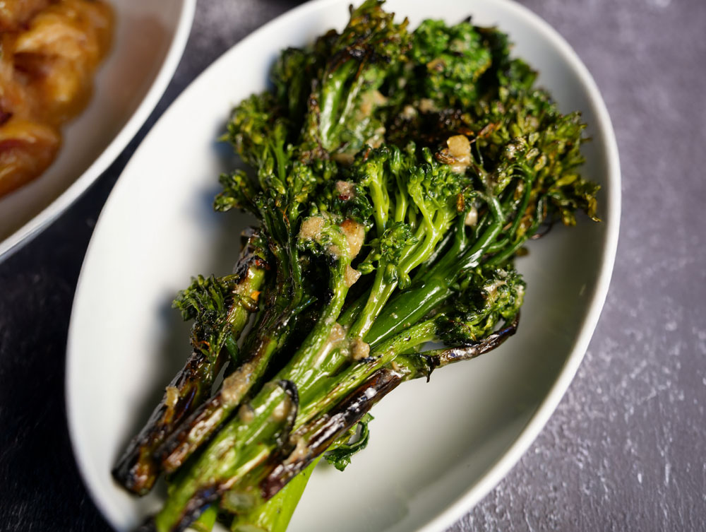 Grilled Rapini and Broccolini